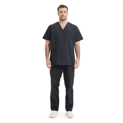 Imagen de MISEMIYA Uniformes Sanitario Unisex Sanitarios MÉDICOS Conjuntos BZ 817 8312 S, Verde 3B 21