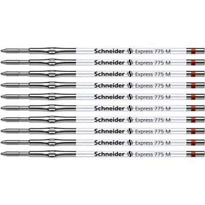 Imagen de Schneider Express 775 Recambio para bolígrafo (punta M, 20 unidades), color marrón