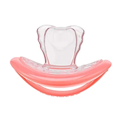 Imagen de Curaprox Chupete para bebé, color naranja, con caja de almacenamiento, tamaño 2, 10 a 14 kg o 18 36 meses, Pacifier, 1 unidad, 22 g