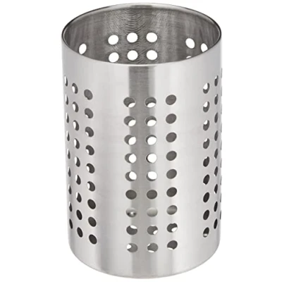 Imagen de IKEA Ordning Soporte para Utensilios de Cocina, Acero Inoxidable, Plata, 18x12x12 cm