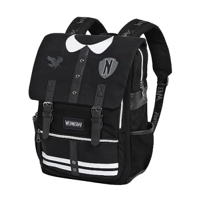 Imagen de Karactermania Wednesday Varsity Oxford Mochila, Mujer, Talla: One Size, Black