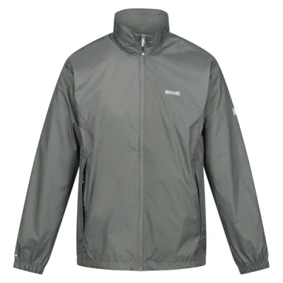 Imagen de Regatta Chaqueta impermeable Lyle IV Packaway para hombre, transpirable, con costuras selladas y cortavientos, perfecta actividades al aire libre, caminatas, senderismo acampadas