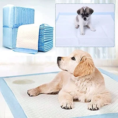 Imagen de SMELL &amp; SMILE empapadores Desechables Perros Gatos Toallitas de Entrenamiento para Mascotas (40 * 50cm 50PC)