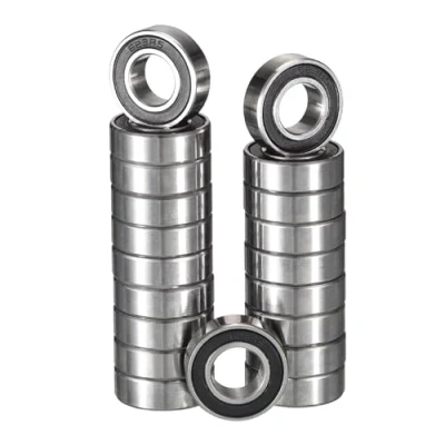 Imagen de TUZUK 20 Piezas Rodamientos de Bolas Estancos 623 2RS, 3x10x4 mm, Prelubricados, Acero al Cromo, Doble Sello Caucho, Estriados 623RS