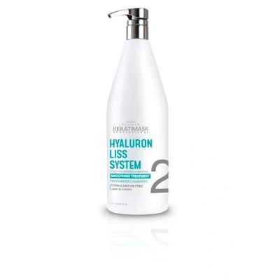 Imagen de PLACENTA LIFE KERATIMASK Tratamiento Alisante Profesional 1000ml. Suaviza, hidrata y elimina el frizz, dejando cabello liso, brillante manejable. Ideal para todo tipo de cabello.