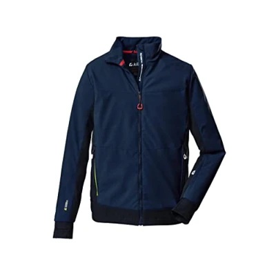 Imagen de Killtec Men&#039;s Chaqueta softshell con cuello alzado KOW 89 MN SFTSHLL JCKT, dark petrol, XXL, 38579 000