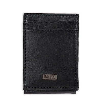 Imagen de Kenneth Cole Reaction Cartera con Bolsillo Frontal RFID para Hombre, Color Negro Liberty, Talla única