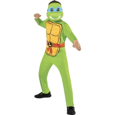Imagen de Rubies TMNT Tortugas Ninja Oficial Disfraz de tortuga Leonardo 7 8 años