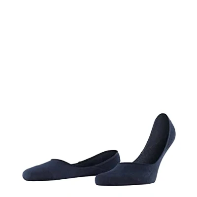 Imagen de FALKE Invisible Step Medium Cut Box M IN algodón invisibles unicolor 1 par, Calcetines pinkies Hombre, Azul (Dark Navy 6375) nuevo ecológico, 43 44