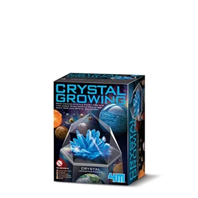 Imagen de 4M Crystal Imaginations Kit de Cultivo Cristal, Azul, para niños a Partir 10 años
