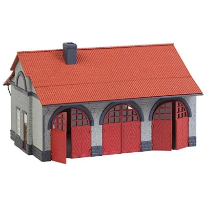 Imagen de Faller Casa de Bomberos, Color Gris y Naranja, 172 x 148 108 mm (130162)