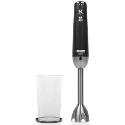 Imagen de BATIDORA PRINCESS C.M. 1200W ACERO INOX VASO MEDIDOR TURBO