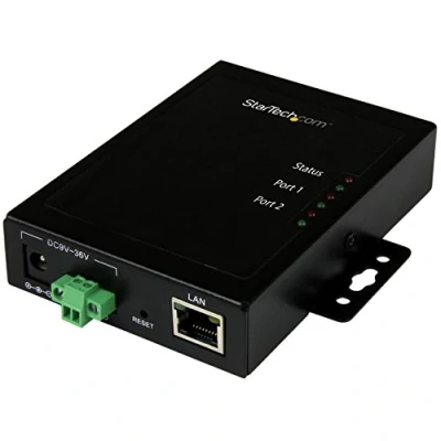 Imagen de Servidor De Dispositivos Startech.com Serie A Ip 2 Puertos Rs232 Metal