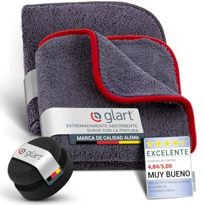 Imagen de Glart 44TPP6 Set para el Cuidado de la Pintura, Gris (Anthracite)/Negro, 40 x cm, 3
