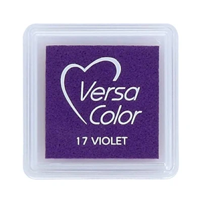 Imagen de Tsukineko Pigmento VersaColor Inkpad 1&quot; Cubo Viola, Violeta, One Size