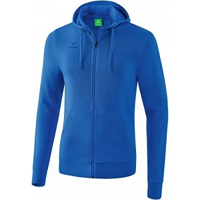 Imagen de Erima Basic Kapuzensweat Chaqueta, Hombre, Azul Real, Small