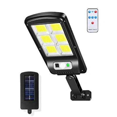 Imagen de MAGIC SELECT Farola Solar 120LEDs con Sensor de Movimiento PIR. Lámpara LED para Exteriores. Foco Luz Impermeable IP65 Jardín, Patio, Camino, Garaje.