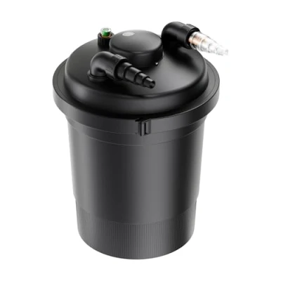 Imagen de SunSun CPF 380 Filtro presión lámpara UVC 11W estanques hasta 12000L Jardinería Jardín KOI Peces