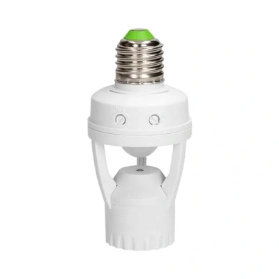 Imagen de Miratic Portalámparas E27, 360st, IP20, 1X60W Casquillos para Bombillas con Detector de Movimiento Sensor Iluminación Interior Portalamparas