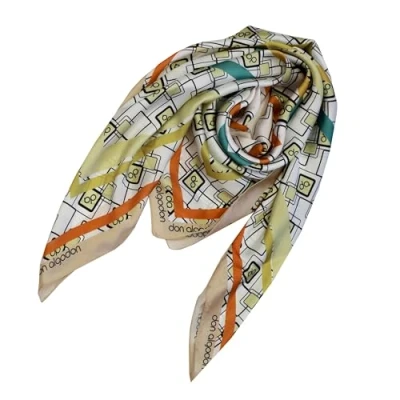 Imagen de Don Algodon CORFÚ Bufanda, Mujer, Talla: One Size, Multi coloured