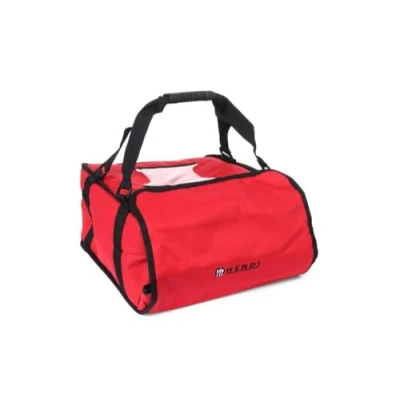 Imagen de HENDI Bolsa de Transporte y Reparto Pizzas, Portapizzas con aislamiento, impermeable, para la Entrega Pedidos Pizza Comidas, interior 35x35x(H)18cm, Roja, 37x37x(H)21cm