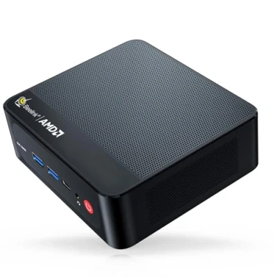 Imagen de Beelink SER5 Mini PC, AMD Ryzen 5 5500U (6C/12T, 4.0 GHz) Ordenador de Sobremesa, 16 GB RAM DDR4 3200 MHz, 500 SSD, USB3.2, 2.5 G LAN, WiFi 6, BT5.2, hasta Dos Monitores con HDMI, DP