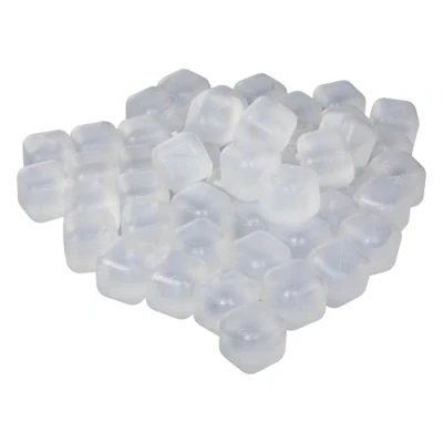 Imagen de trends4ever 200 cubitos de hielo en bolsa gastronómica, reutilizables, plástico, multicolor