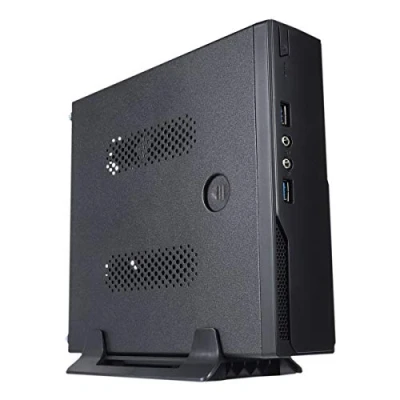 Imagen de UNYKAch Caja de Ordenador Mini ITX UK1003 Dos Conexiones USB 3.0 en Frontal y Soporte VESA para Colocación Vertical