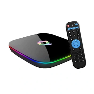 Imagen de Android TV Box, Q Plus 10.0 Box 4GB RAM/32GB ROM H616 Quad Core Soporte 2.4Ghz WiFi 6K HDMI DLNA 3D Smart