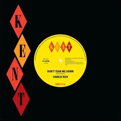 Imagen de Charlie Rich Don&#039;t Tear Me Down / Hotels, Motels [Vinilo]