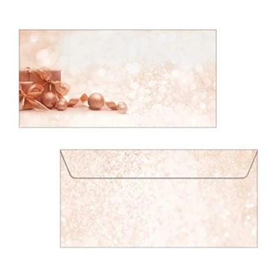 Imagen de SIGEL DU231 Sobres navideños, paquetes de regalo, DL (110x220 mm), 90 g, 50 unds.