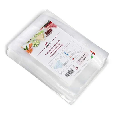 Imagen de Wimex Bolsas AL Vacío para Alimentos Paquetes 100 Piezas (30x40 cm)
