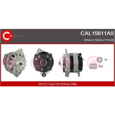Imagen de CASCO CAL10379AS Alternador 12V 140A AUDI: Q5, A4 B8 Avant, Sedán