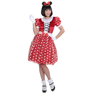 Imagen de WIDMANN Widman Disfraz de Minnie Mouse para mujer, talla L (1553)