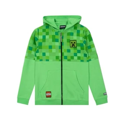 Imagen de Minecraft Sudadera con Capucha para Niños Creeper Verde 8 a 9 Años