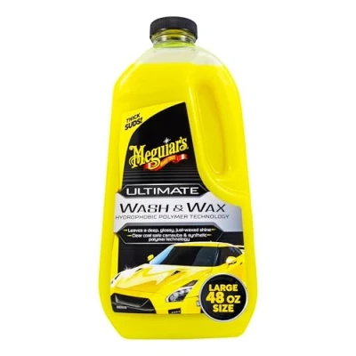 Imagen de Meguiar&#039;s G17748EU Ultimate Wash &amp; Wax Champú para coche con cera, 1,42 l