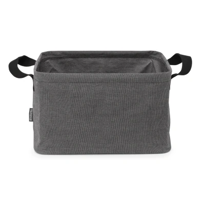 Imagen de Brabantia Cesta plegable para la colada 35 L resistente al agua ropa mojada y seca sábanas Asas suaves Lavado de Accesorio el hogar Pepper Black