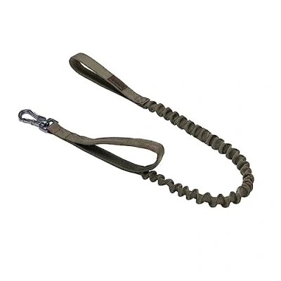 Imagen de EXCELLENT ELITE SPANKER Tactica Bungee Perro Militar policía Entrenamiento Cuerda con 2 Controles（RGN）