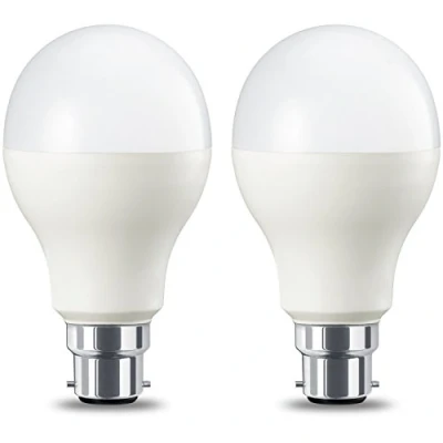 Imagen de Amazon Basics Bombilla LED B22, 14W (equivalente a 100W), Blanco Cálido, Regulable 2 unidades, CRI80
