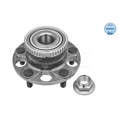 Imagen de MEYLE 31 14 752 0005 Buje de rueda 5 114,3 con anillo sensor ABS, cojinete incorporado material montaje añadido Eje trasero