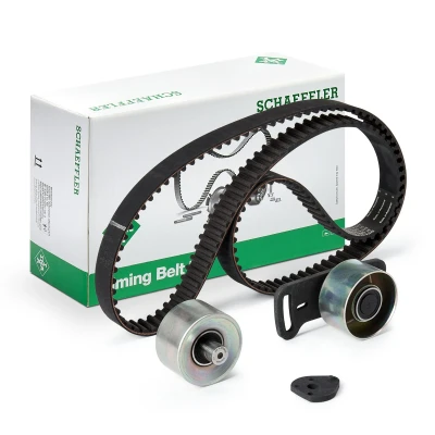 Imagen de INA 530 0056 10 Kit de correa distribución 148 con arandela distanciadora incl. rodillo guía, tensor RENAULT: 21 Berlina, Familiar