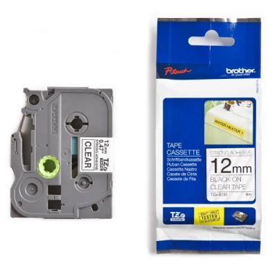 Imagen de Brother TZeS131 Cintas para impresoras de etiquetas (TZ, 1,2 cm, 8m, Ampolla)