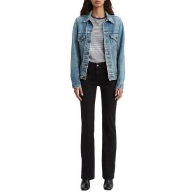 Imagen de Levi&#039;s Classic Bootcut, Jeans Mujer, Negro (Soft Black), 28W / 30L