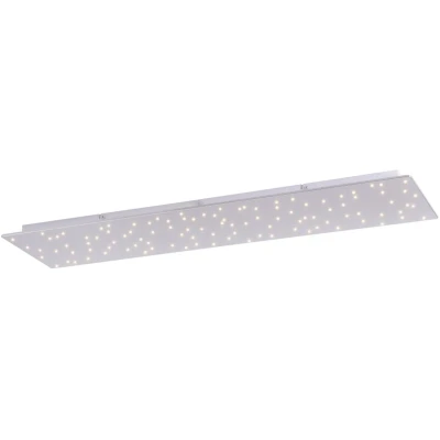 Imagen de JUST LIGHT. Plafón LED Sparkle CCT dim acero 100x45cm