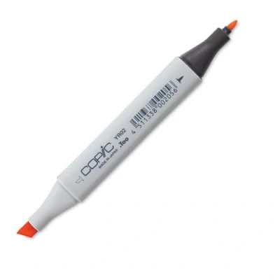 Imagen de Copic Classic YR02, Naranja Claro, Rotulador Doble con Punta Media y Fina