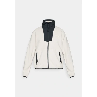 Imagen de Columbia Sequoia Grove Chaqueta de forro polar con cremallera completa para mujer, color piedra oscura, negro, talla S