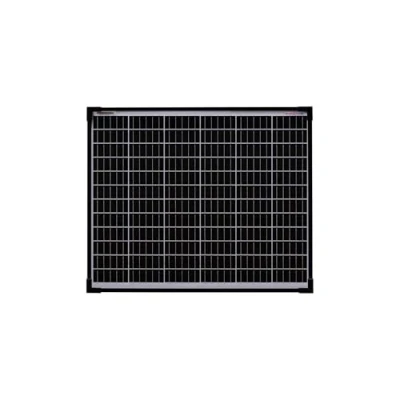 Imagen de enjoy solar Módulo monocristalino de 50 W 36 V (para sistemas fotovoltaicos 24 V), células solares 182 mm, 10 barras bus, panel ideal para caravanas, balcones, casetas jardín,