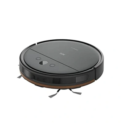 Imagen de AEG AR61UW1DG Robot Aspirador, Giroscopio + Cámara, Función Mopa, 14,4V, Autonomía 120 min, Deposito Agua 0,25L, Potencia 2600 Pa, App iOS/Android, Cepillo Motorizado, Base de Carga, Color Gris