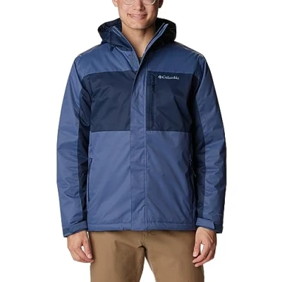 Imagen de Columbia Tipton Peak 2 Insulated Jacket Chaqueta de Invierno, Hombre, Dark Mountain/Collegiate Navy, XXL