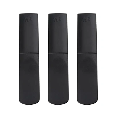 Imagen de Cañas Saxofón Alto,3Pcs reemplazo para Saxo Alto Boquilla de Sax Caña Reed Resina 2.5 Accesorio Rereemplazo paración